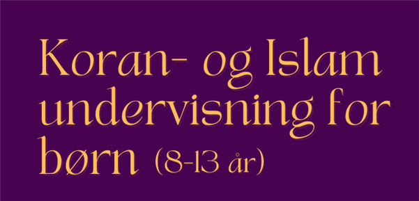 Koran- og Islamundervisning for børn