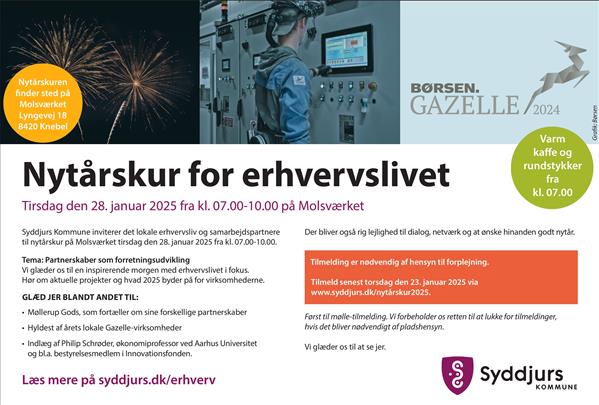 Nytårskur for erhvervslivet 2025